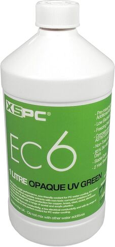 XSPC EC6 High Performance Premix PC Coolant, Opaque, 1000 mL, UV Blue in Saudi Arabia