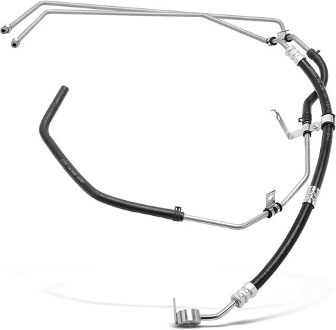 A-Premium Power Steering Hose Pressure & Return Hose Line Assembly Compatible with Toyota Tundra 2005-2006 4.0L Rack to Cooler, Replace# 444100C060 in Saudi Arabia