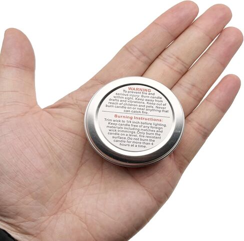1000pcs Candle Warning Labels,1.5inch Candle Jar Container Stickers, Candle Safety Stickers for Candle Making DIY Candle Jars, Black in Saudi Arabia