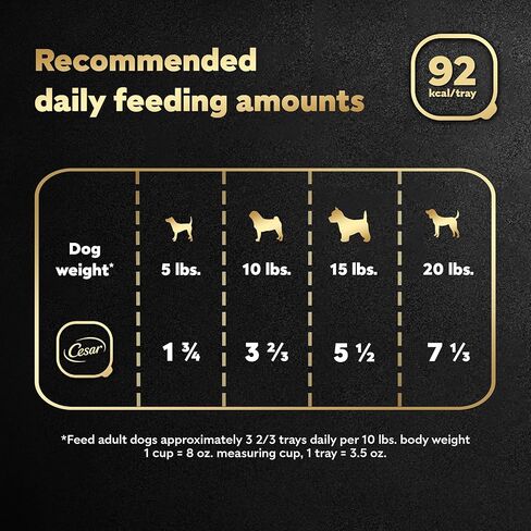 CESAR HOME DELIGHTS Adult Wet Dog Food Slow Cooked Chicken & Vegetables Dinner in Sauce, 3.5 oz. Easy Peel Trays, Pack of 24 in Kuwait