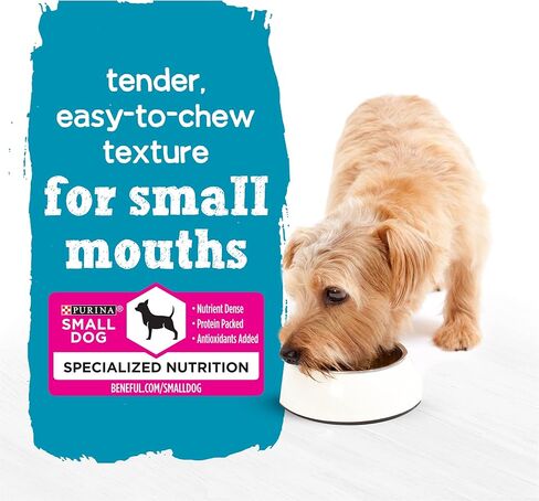 طعام الكلاب الرطب إنكريدي بايتس المفيد للكلاب الصغيرة بنكهة شريحة لحم بورتيرهاوس في المرق اللذيذ - (عبوة من 12) 3.5 أونصة. علب in Kuwait