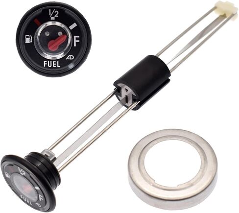 مقياس الوقود Riyitauto ATV متوافق مع Grizzly 600، Big Bear، Kodiak 400 غطاء وقود خزان الغاز 170 مم استبدال # 4SH-24260-11-00، 4SH-24261-00-00 in Kuwait