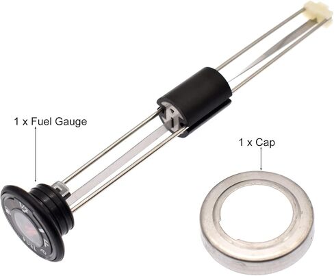 مقياس الوقود Riyitauto ATV متوافق مع Grizzly 600، Big Bear، Kodiak 400 غطاء وقود خزان الغاز 170 مم استبدال # 4SH-24260-11-00، 4SH-24261-00-00 in Kuwait