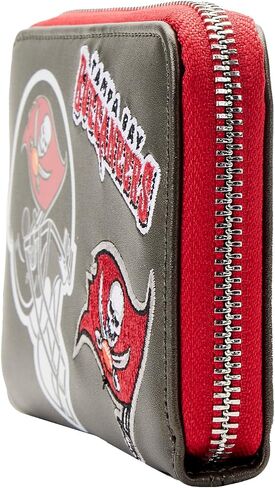Loungefly NFL: Tampa Bay Buccaneers Wallet with Patches in Saudi Arabia