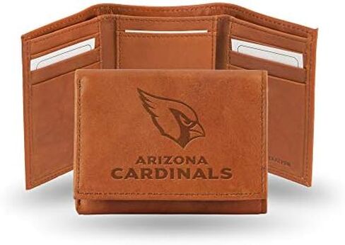 Rico Industries NFL Embossed Leather Trifold Wallet, Arizona Cardinals in Saudi Arabia