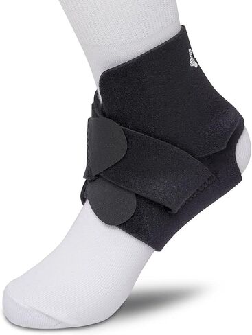 Mueller Sports Medicine Adjustable Ankle Support, For Men and Women, Black, One Size Fits Most in Saudi Arabia