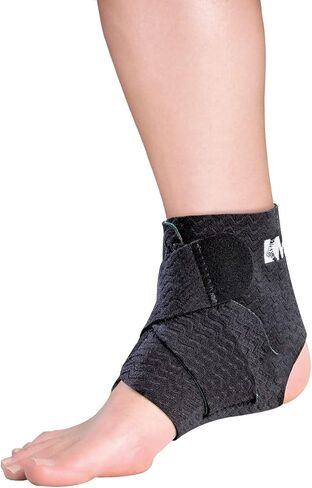 Mueller Sports Medicine Adjustable Ankle Support, For Men and Women, Black, One Size Fits Most in Saudi Arabia