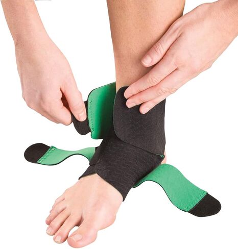 Mueller Sports Medicine Adjustable Ankle Support, For Men and Women, Black, One Size Fits Most in Saudi Arabia