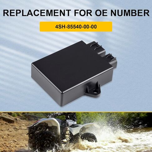 SKYJDM CDI Box Ignitor Compatible with Yamaha Big Bear 350 1996-1999, Wolverine 350 2000-2001, Timberwolf 350 1997, Kodiak 400 1995-1999 Replacement for 4SH-85540-00-00 in Kuwait