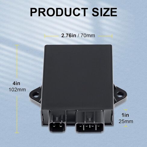 SKYJDM CDI Box Ignitor Compatible with Yamaha Big Bear 350 1996-1999, Wolverine 350 2000-2001, Timberwolf 350 1997, Kodiak 400 1995-1999 Replacement for 4SH-85540-00-00 in Kuwait