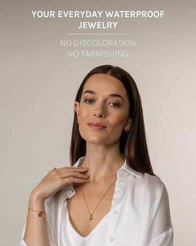 Purelei® Brave Necklace – Stainless steel jewelry – Waterproof chain with heart pendant – 50 to 55cm adjustable length – Fashion jewelry for your individual look in Saudi Arabia