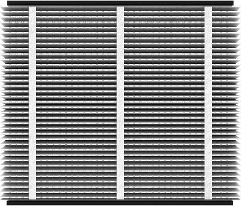 فلتر بديل AprilAire 216 لأجهزة تنقية الهواء المنزلية بالكامل من AprilAire - MERV 16، الحساسية والربو والفيروسات، فلتر هواء 20x25x4 (عبوة من قطعة واحدة) in Kuwait