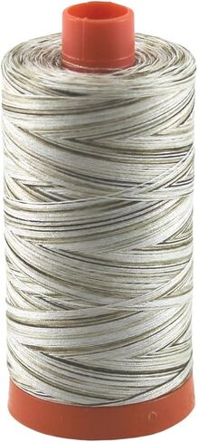 Aurifil Thread 4667 Nutty Nougat (Variegated Cream, Tan, Brown) Cotton Mako 50wt Large Spool 1300m in Saudi Arabia