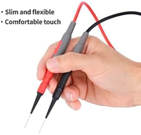 CheungLog Electrical Multimeter Test Lead Set with Test Probe Pens, Alligator Clips,Professional insulated test leads kit CAT III 1000V & CAT IV 600V 6 PCS,for Fluke/AstroAI/KAIWEETS/INNOVA Multimeter in Saudi Arabia