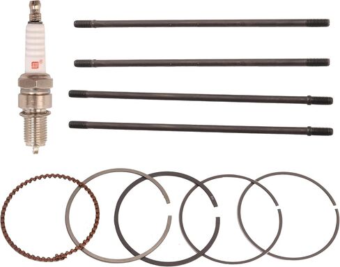 Cylinder Piston Gasket Stud Top End Kit Compatible With Polaris Outlaw 110, Compatible With Polaris Sportsman 110 2016-2024 Replace OE# 0454934 0453430 0453533 in Saudi Arabia
