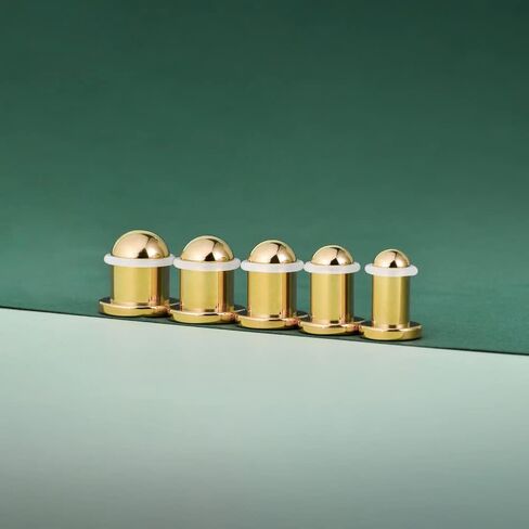 TBOSEN Precise Dimensions Set G23 Titanium O-Ring Ear Plugs Tunnels Gauges Stretcher Piercings Kit in Kuwait