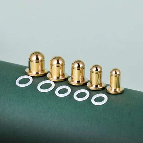 TBOSEN Precise Dimensions Set G23 Titanium O-Ring Ear Plugs Tunnels Gauges Stretcher Piercings Kit in Kuwait