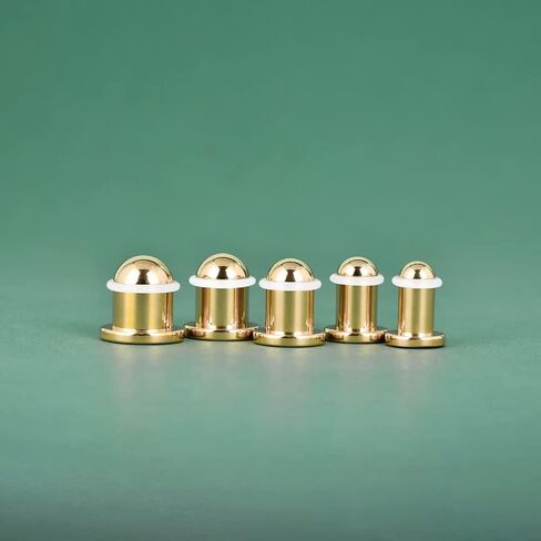 TBOSEN Precise Dimensions Set G23 Titanium O-Ring Ear Plugs Tunnels Gauges Stretcher Piercings Kit in Kuwait