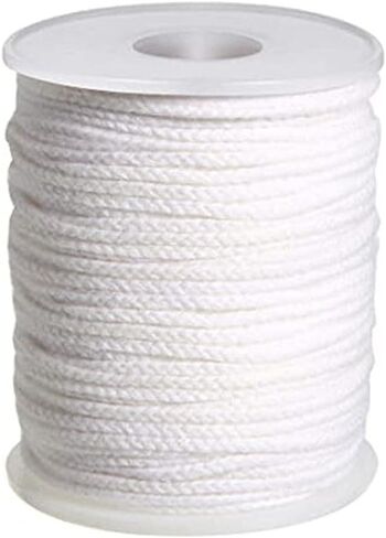 200 Foot Candle Wick, 24 PLY Braided Candle Wick Spool, Candle Wicks for Candle Making, Candle Wick Roll for DIY Candle Craft Making (Normal) in Saudi Arabia