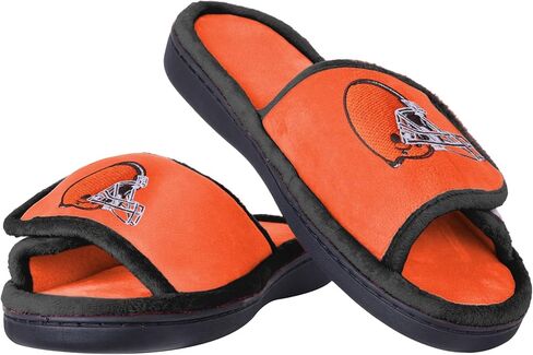 FOCO Cleveland Browns Memory Foam Slipper Slide - Mens Extra Large in Saudi Arabia