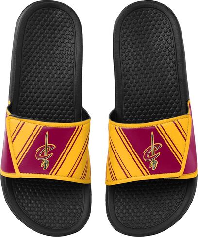 صنادل FOCO الرجالية بشعار فريق NBA Shower Sport Legacy Slide Flip Flop in Saudi Arabia