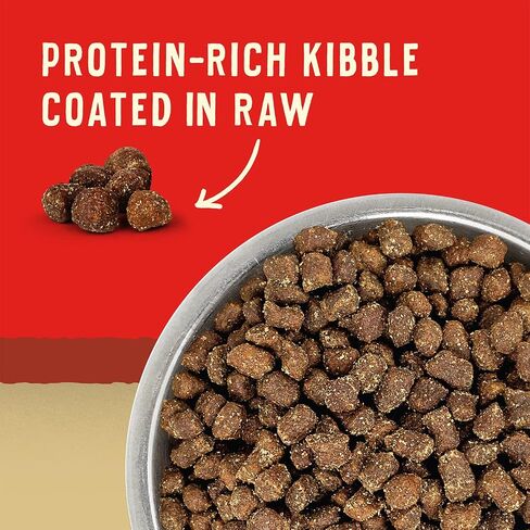 Stella & Chewy's Wild Red Dry Dog Food الخام المغلفة بنسبة عالية من البروتين والحبوب الصحية وصفة المرج، 3.5 رطل. حقيبة in Saudi Arabia