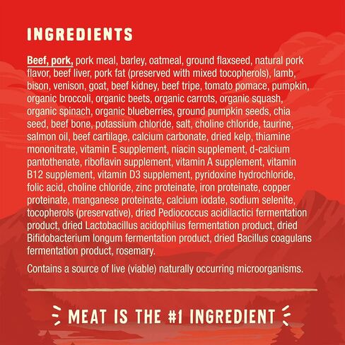 Stella & Chewy's Wild Red Dry Dog Food الخام المغلفة بنسبة عالية من البروتين والحبوب الصحية وصفة المرج، 3.5 رطل. حقيبة in Saudi Arabia