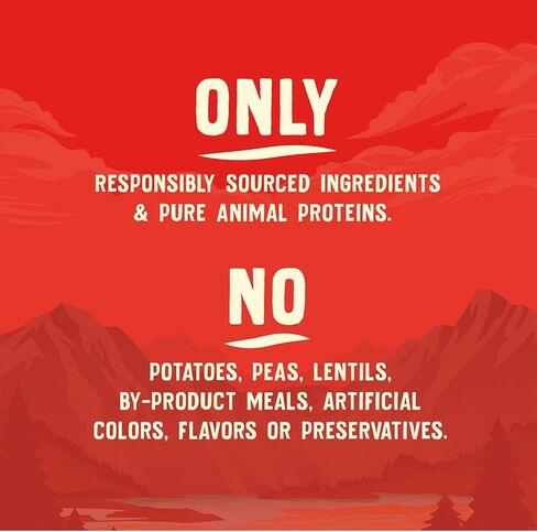 Stella & Chewy's Wild Red Dry Dog Food الخام المغلفة بنسبة عالية من البروتين والحبوب الصحية وصفة المرج، 3.5 رطل. حقيبة in Kuwait