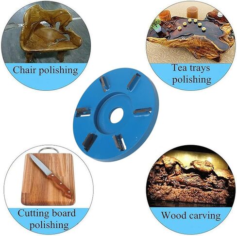 قرص نحت توربو الخشب، قرص طاحونة زاوية عجلة المنشار، قرص طحن النجارة، قرص طحن 6 أسنان، ملحقات طاحونة زاوية القرص لأعمال النجارة (شفرة مسطحة) in Kuwait