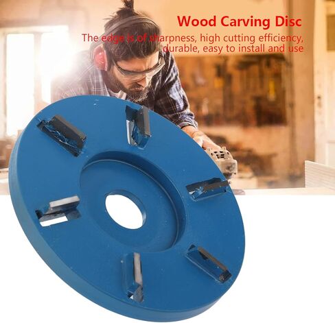 قرص نحت توربو الخشب، قرص طاحونة زاوية عجلة المنشار، قرص طحن النجارة، قرص طحن 6 أسنان، ملحقات طاحونة زاوية القرص لأعمال النجارة (شفرة مسطحة) in Kuwait