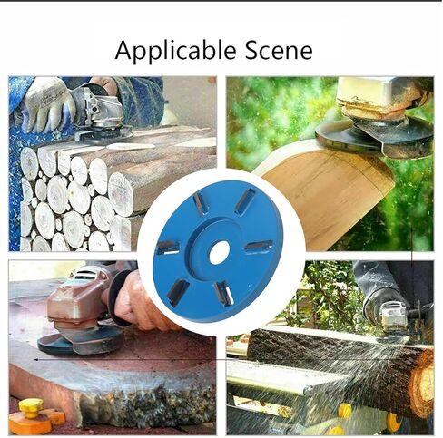 قرص نحت توربو الخشب، قرص طاحونة زاوية عجلة المنشار، قرص طحن النجارة، قرص طحن 6 أسنان، ملحقات طاحونة زاوية القرص لأعمال النجارة (شفرة مسطحة) in Kuwait