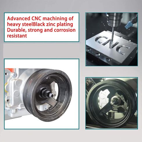 أداة تثبيت الموازن التوافقي LS LT Pro المطورة، أداة تثبيت بكرة الكرنك، متوافقة مع جميع محركات GM LS & LT Series V8 1997-Current (الجيل 3 و4 و5) in Kuwait