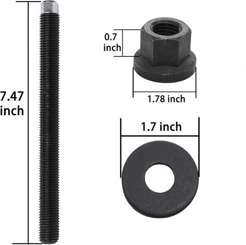 أداة تثبيت الموازن التوافقي LS LT Pro المطورة، أداة تثبيت بكرة الكرنك، متوافقة مع جميع محركات GM LS & LT Series V8 1997-Current (الجيل 3 و4 و5) in Kuwait