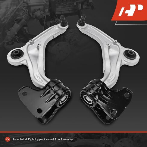 A-Premium 2 x Front Upper Control Arm, with Ball Joint & Bushing, Compatible with Lincoln Continental 2017 2018 2019 2020 in Saudi Arabia