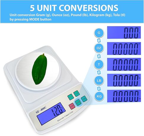 ميزان مختبر رقمي من MOCCO 600 جرام × 0.01 جرام، ميزان إلكتروني دقيق، ميزان تحليلي، ميزان دقيق مدمج للمجوهرات، مختبر علمي مع زجاج أمامي ووزن معايرة 200 جرام in Kuwait