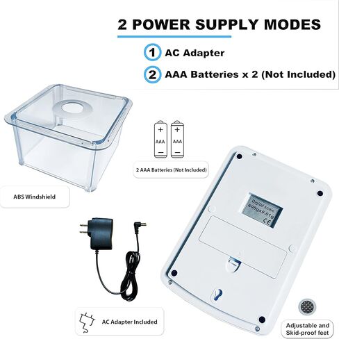 ميزان مختبر رقمي من MOCCO 600 جرام × 0.01 جرام، ميزان إلكتروني دقيق، ميزان تحليلي، ميزان دقيق مدمج للمجوهرات، مختبر علمي مع زجاج أمامي ووزن معايرة 200 جرام in Kuwait