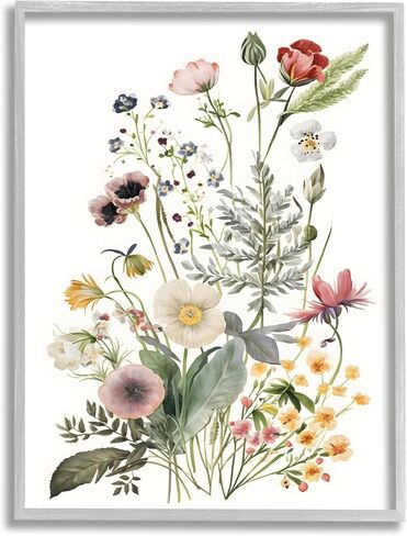 Stupell Industries Subtle Spring Blossoms Framed Giclee Art by Petals Prints Design in Saudi Arabia