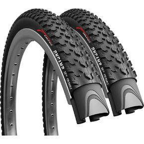 FINCCI 27.5 × 2.10 إطارات للدراجات الجبلية القابلة للطي مع جدار جانبي عاكس-54-584-حزمة 2-للطريق ، MTB ، الطين ، الدراجات الأوساخ والطرق الوعرة على الطرق الوعرة in Kuwait