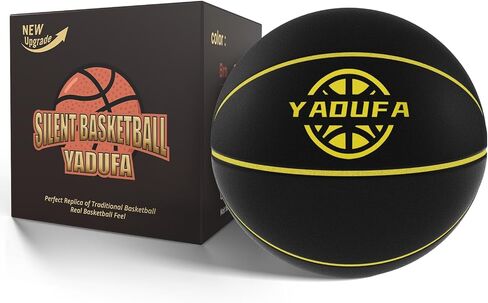 Silent Basketball 600G Real Basketball Feel Dribble Dream Indoor Foam Silent Training Ball High Bounce Not Vacuum Shipped for Quiet Dribbling and Indoor Training in Saudi Arabia