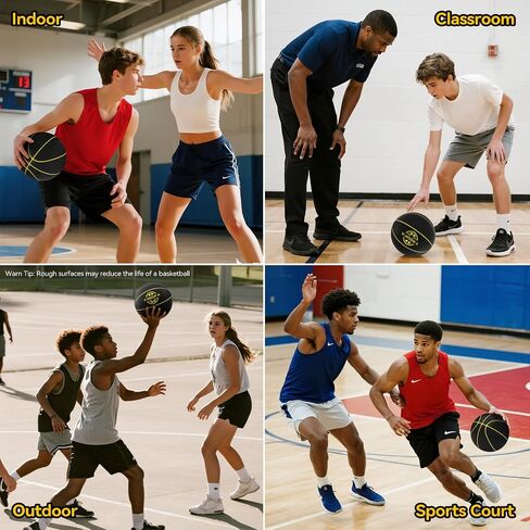 Silent Basketball 600G Real Basketball Feel Dribble Dream Indoor Foam Silent Training Ball High Bounce Not Vacuum Shipped for Quiet Dribbling and Indoor Training in Saudi Arabia