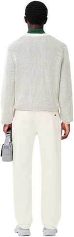Lacoste Men's 5 Pocket Cut Straight Cut Indigo ، Bleach المغسول ، 34/34 in Kuwait