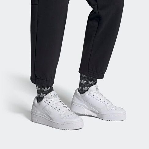 حذاء رياضي نسائي من Adidas Originals Forum Bold، أبيض/أبيض/أسود، 9 in Saudi Arabia