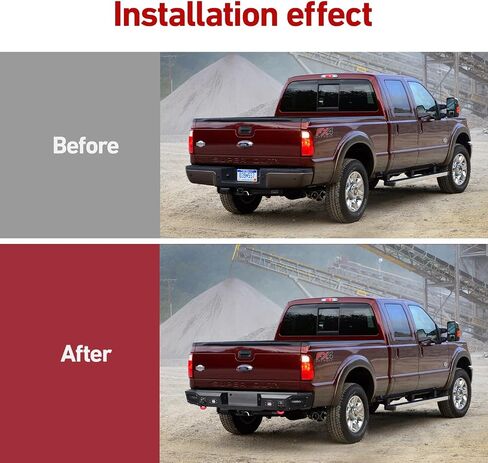 الوفير الأمامي والخلفي متوافق مع 2011 2012 2013 2014 2015 2016 Ford F250 / F350 / F450 / F550 (باستثناء Raptor و EcoBoost) in Saudi Arabia