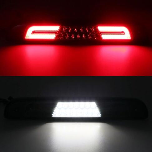 3rd Third Brake Lights LED for F150 2015-2024,for Superduty F250/F350/F450/F550 2017-2024,for Ranger 2019-2024, Cargo Light High Mount Stop Lamp (Clear Lens) Fits Brake Light w/Camera Version in Saudi Arabia