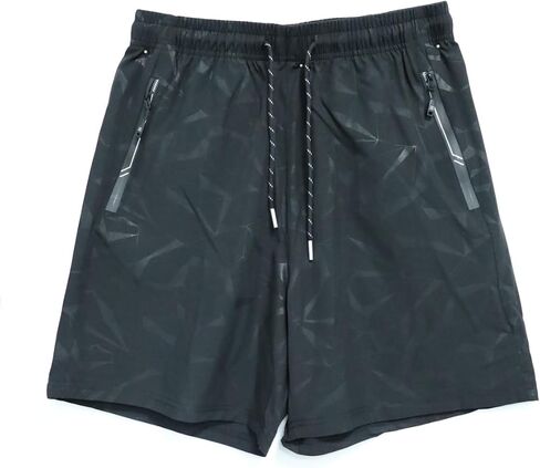 Men's Stretch Athletic Shorts Quick Dry with Pockets Breathable Gym in Saudi Arabia