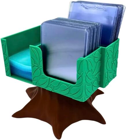 Endertoys Cardcare Lite - Black ، Tcg Sleeve & Toploader Storage Caddy ، صندوق موزع الجاذبية in Saudi Arabia