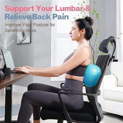 Small Fitness Pilates Ball,Burst-Proof,Non-Slip Mini Yoga Ball for Fitness,Stretching,and Core Strengthening in Saudi Arabia