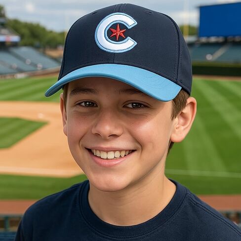 Officially Licensed Chicago Youth Boys Girls City Connect Baseball Hat Classic Edition MVP Team Logo Adjustable Cubs Kids Cap in Saudi Arabia