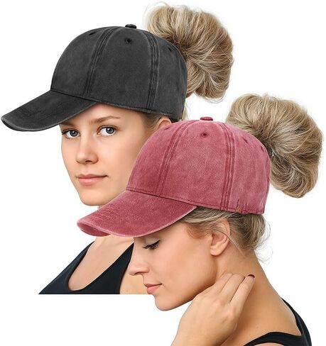 Unisex Retro Adjustable Washable Baseball Cap in Saudi Arabia
