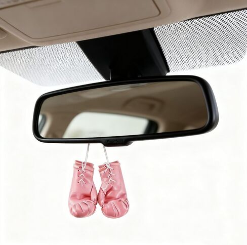 قفازات ملاكمة صغيرة، قفازات ملاكمة لسرطان الثدي، إكسسوارات مصغرة ديكورات معلقة للحقيبة أو الحفلات، هدايا ديكور للتوعية بسرطان الثدي الوردية، هدايا منزلية للحفلات in Kuwait